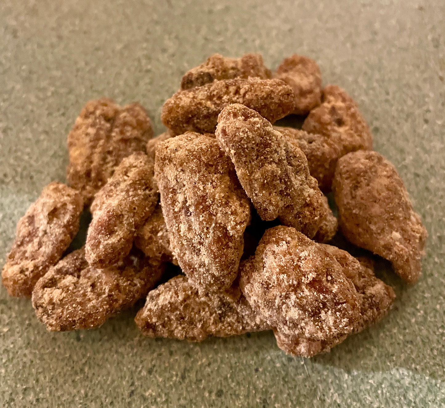 Cinnamon Sugar Candied Pecans