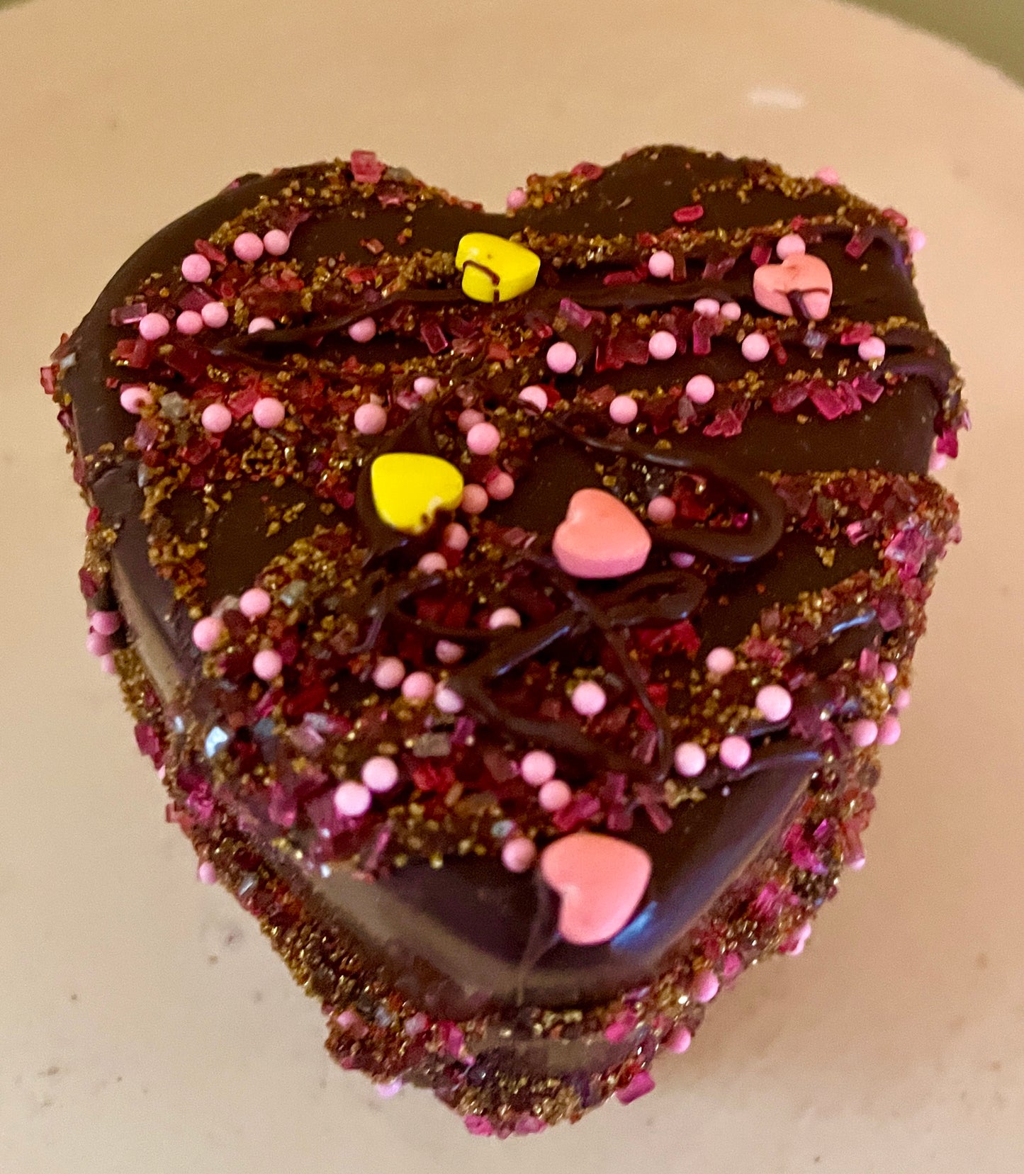 Chocolate Covered Strawberry Hot Chocolate Bomb